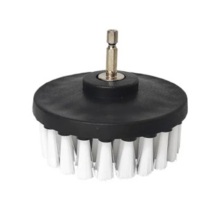 Escova De Limpeza Estofados Macia Branca 100mm M14 Sigma Furadeira Politriz