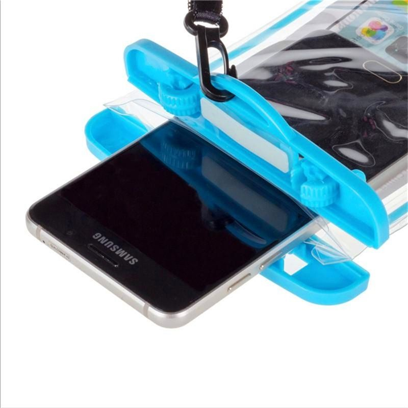 1 Capa Bolsa Prova Dágua Impermeável Celular Transparente Universal Promoção