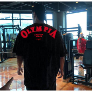 Camiseta Básica Algodão Unissex Musculação Academia Olympia Estampas Novas Moda Style