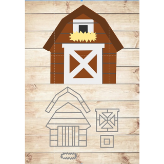 cortador celeiro fazendinha 10cm Promoção em Oferta na Shopee