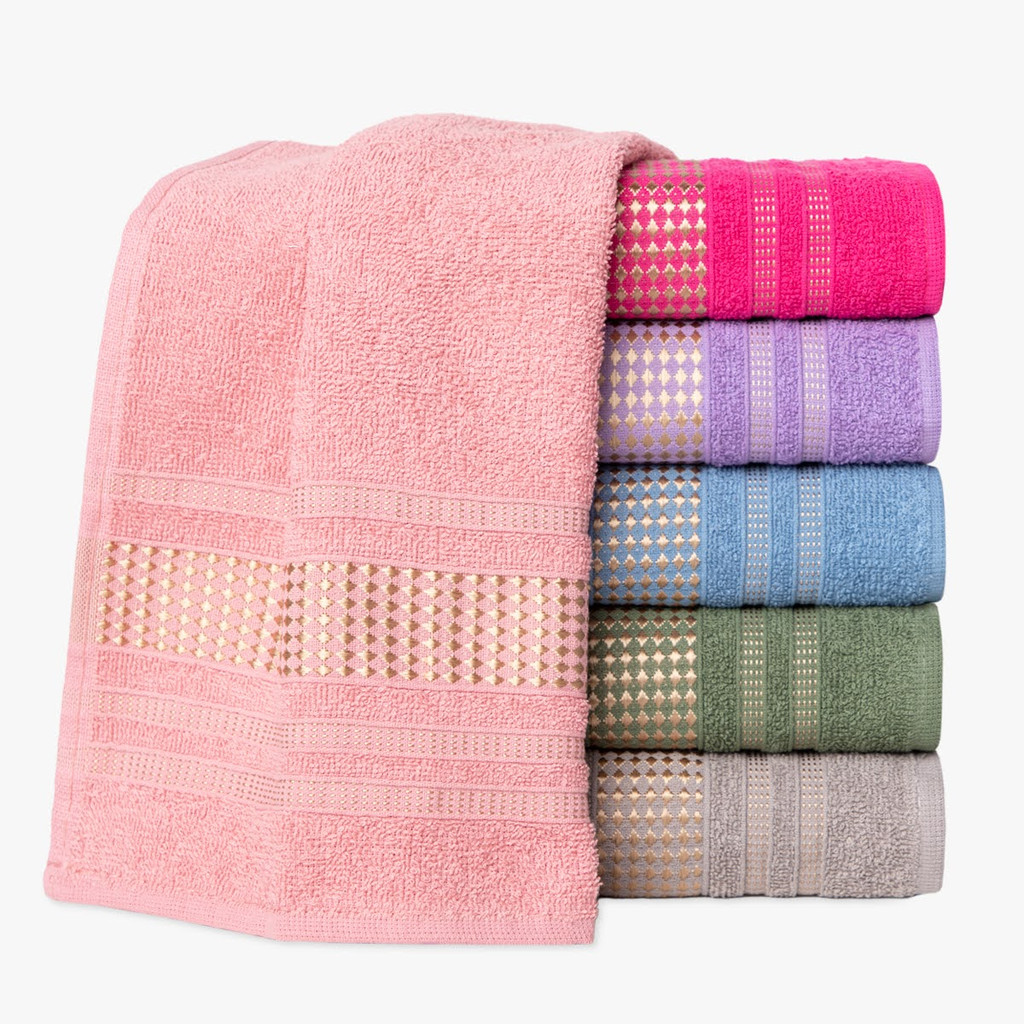 Kit 3 Toalhas de Rosto Grande Macia Felpudas Paris Luxo 100% Algodão - 45x70cm em Oferta na Shopee