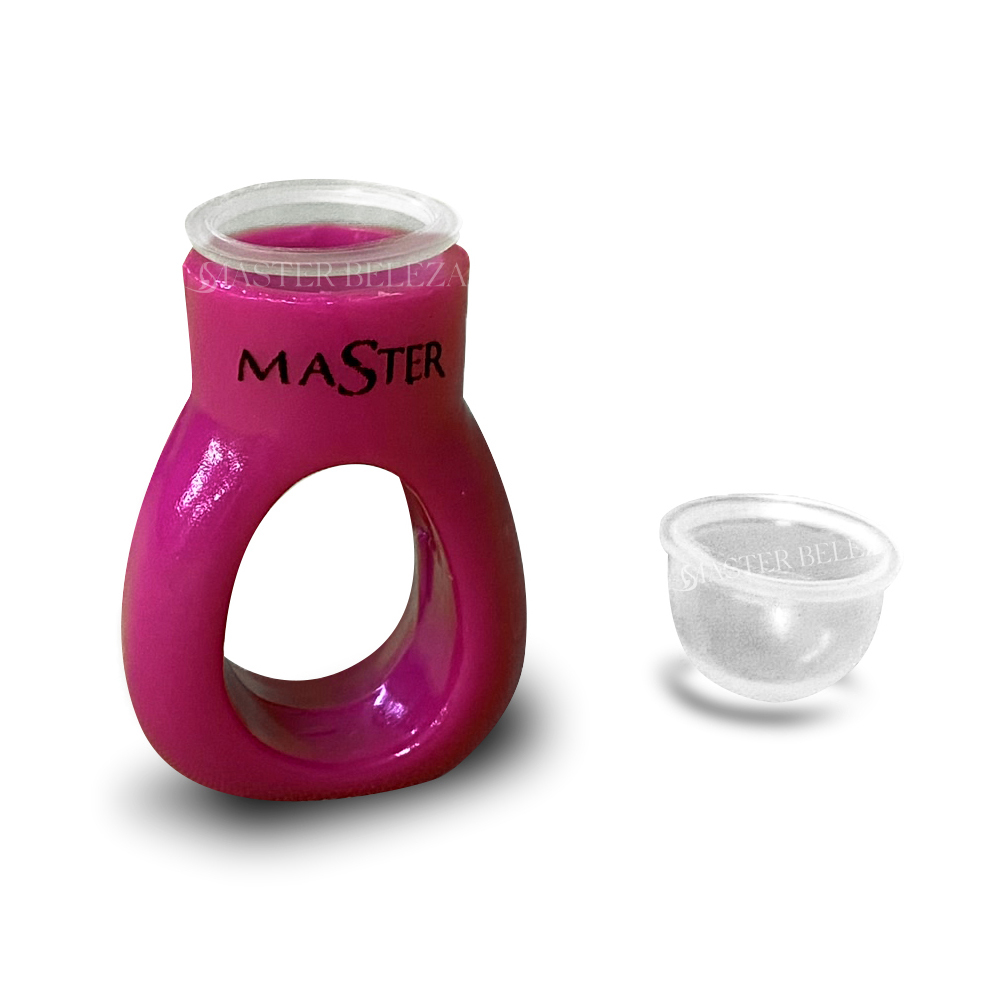 Anel Master Com Porta Batoque Para Designe De Sobrancelhas