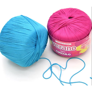 Linha Fio Verano 165m 50g Círculo - Cores - Crochê / Tricô / Biquinis em Oferta na Shopee