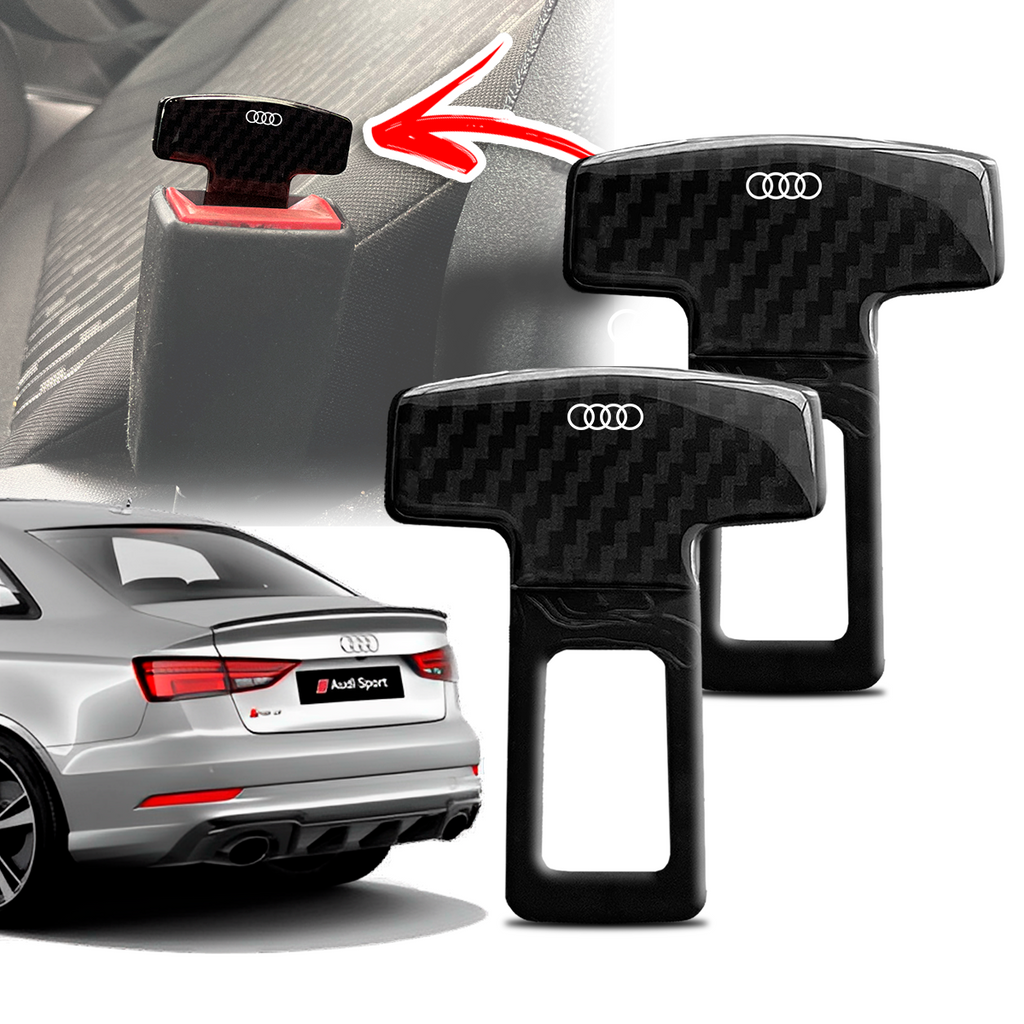 Fivela Acessório Cancela Som Cinto Segurança Audi Q3 Q5 Q7 Q8 R8 TT RS