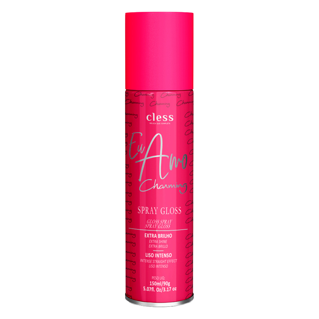 Protetor Térmico Fixador Brilho Gloss Cless Charming Spray 150ml - Beauty