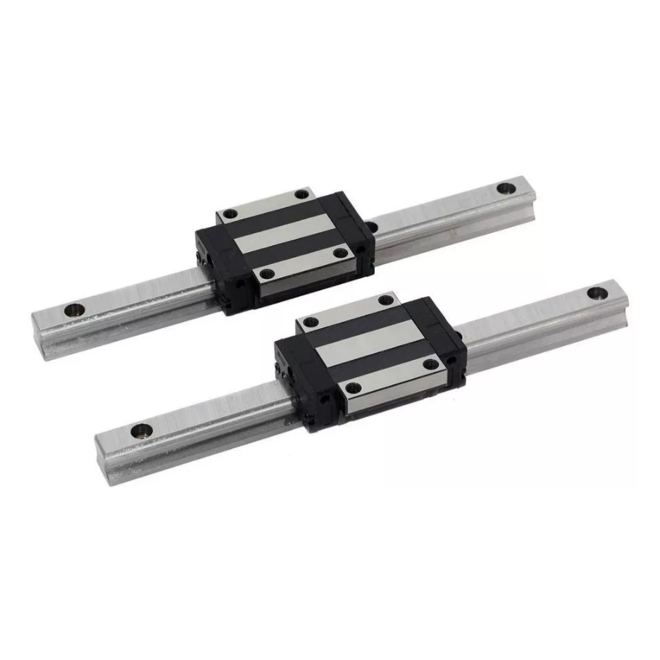 2 Guia Linear 20mmx350mm 2 Patim Com Aba