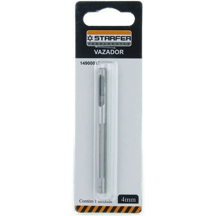 Vazador Furador de Couro 4mm STARFER 14900012 em Oferta na Shopee