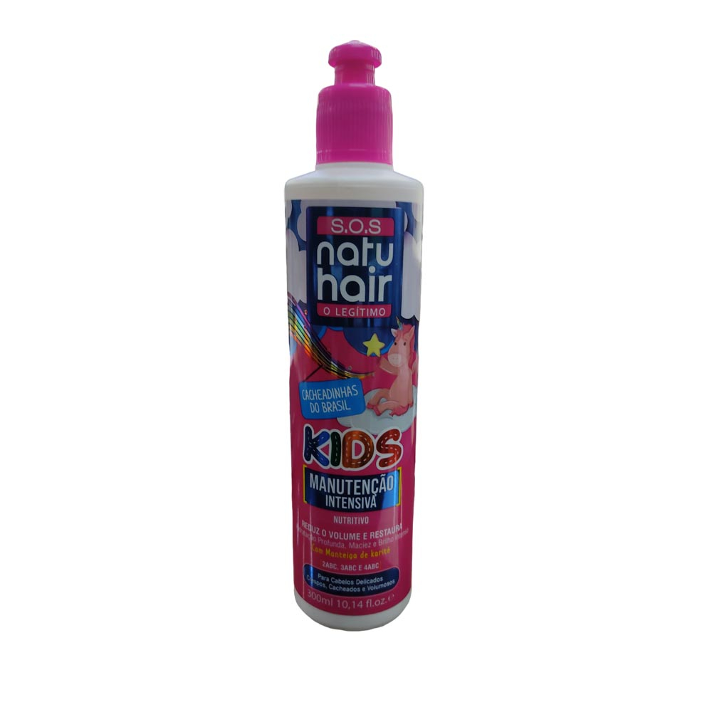 Creme de Pentear Manutenção Intensiva S.O.S Kids 300ml - Natuhair