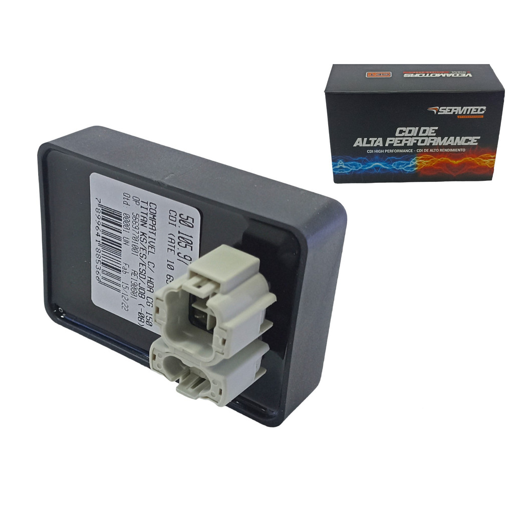 Cdi Competição Digital Cg 150 Titan 2004 2005 2006 2007 2008 10650 rpm (Alta Performance) em Oferta na Shopee
