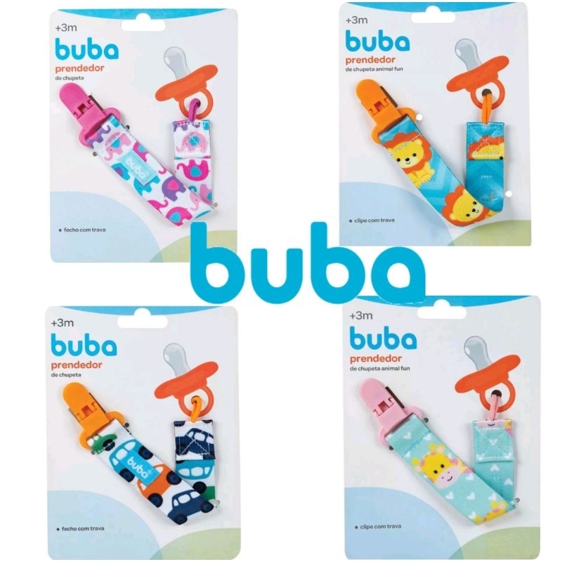 Prendedor de chupeta bico trava jacaré lindos desenhos Buba