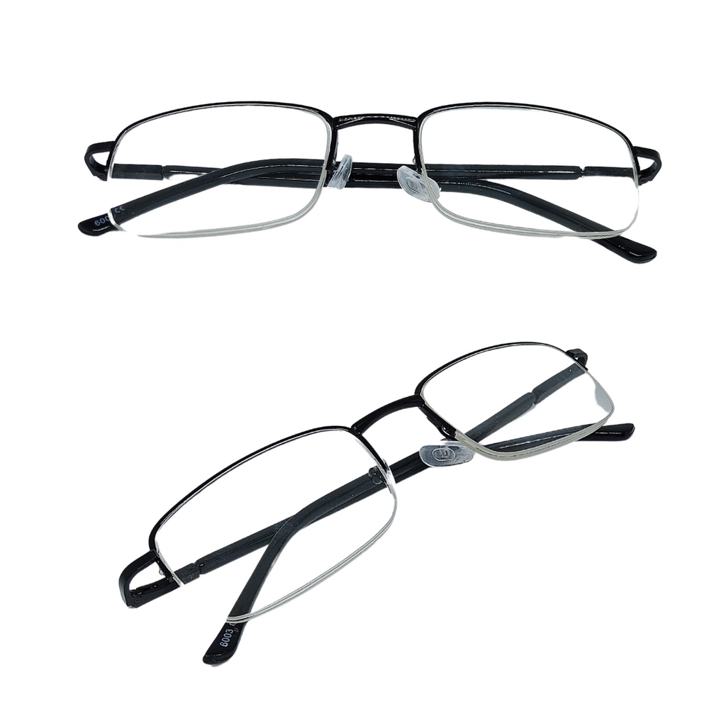 Oculos Leitura Descanso Perto Metal Nylon Classico (+1,00 até +5,00)