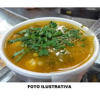 Cumbuca isopor pote 300ml c/20 sem tampa para caldos quentes sopa sorvete