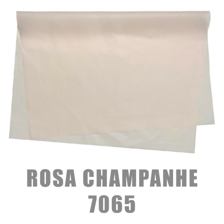 Papel de Seda 20 gramas 50x70 com 100 folhas - Rosa Champagne - Ref.: 7065 em Oferta na Shopee