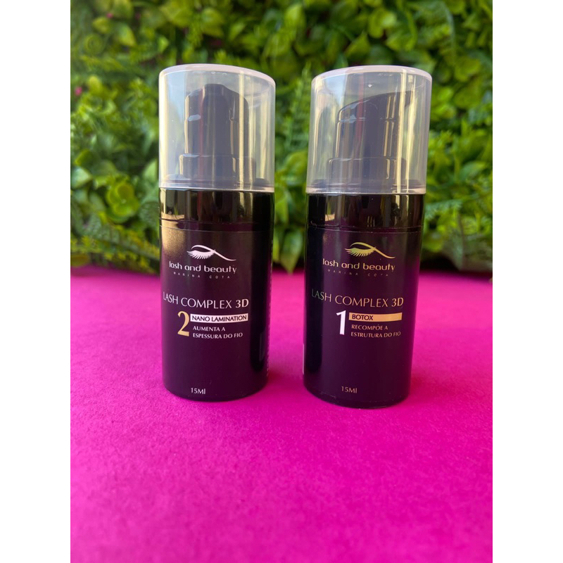 Lash Complex 3d passo 1 e passo 2 Cílios e Sobrancelhas 15 ml — imagem 2 de 2