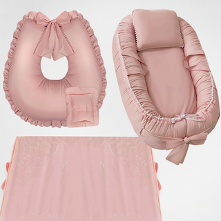 Ninho redutor de berço com Almofada de amamentação e trocador de cômoda para bebê menino menina