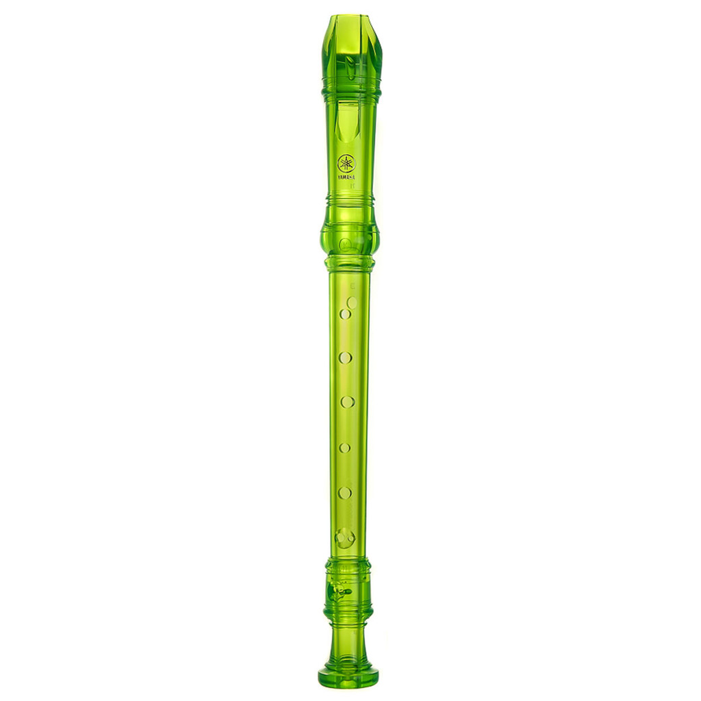Flauta Doce Soprano Barroca Yamaha YRS-20BG-Green Verde