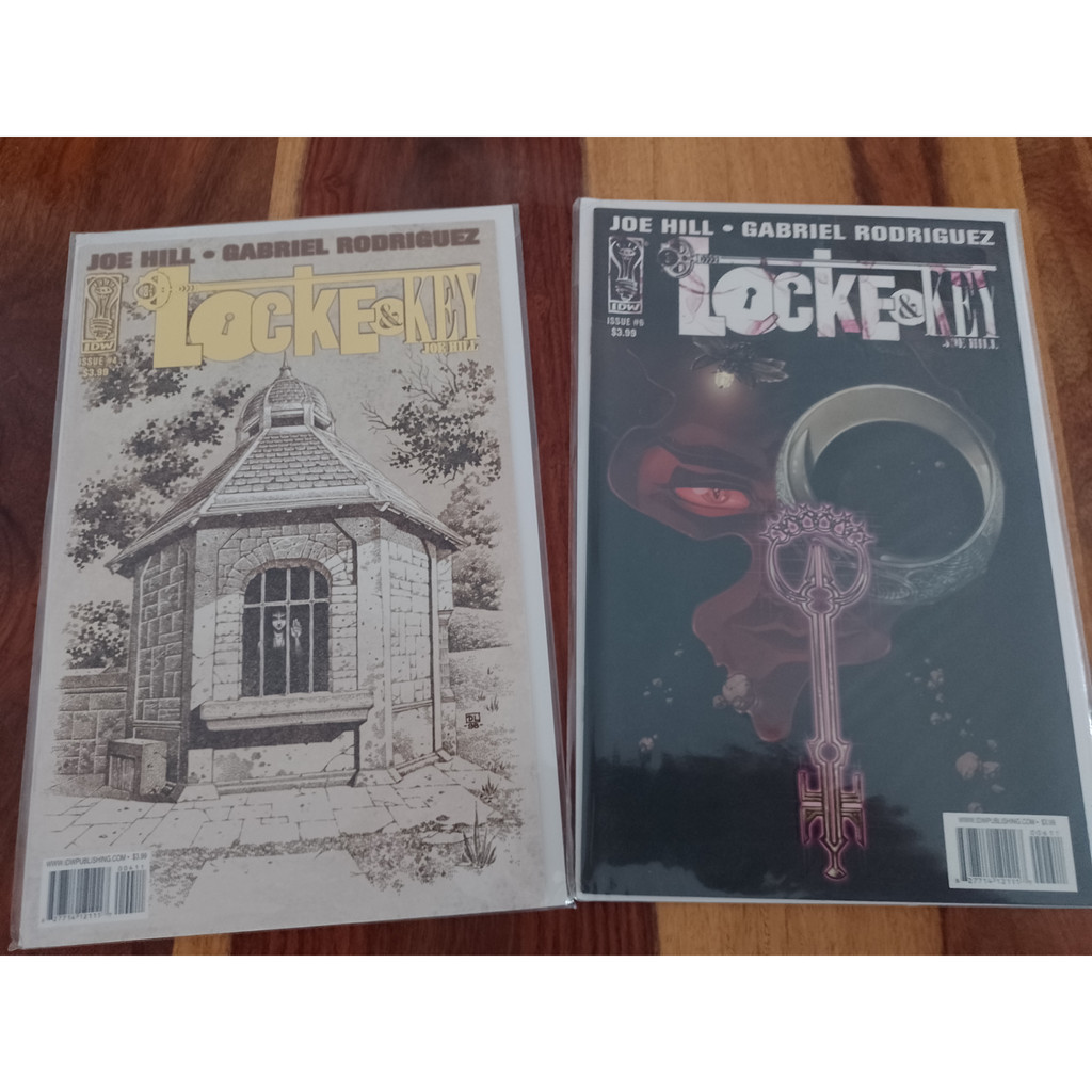 HQ | Locke & Key, Joe Hill e Gabriel Rodriguez, IDW, 1st Edition US Version, 2008