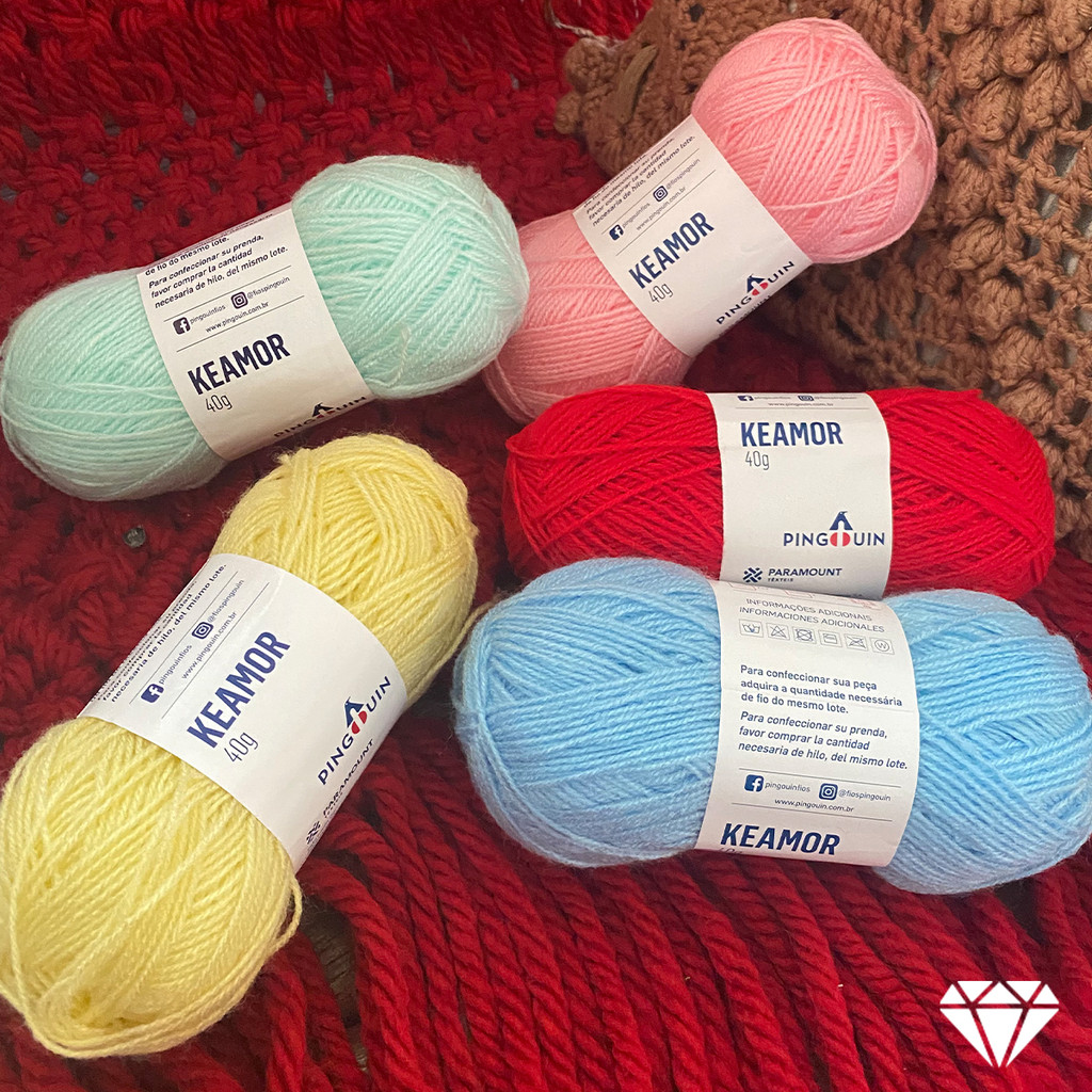 LA KEAMOR 40G PINGOUIN DIVERSAS CORES