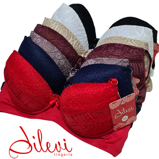 Conjunto de Lingerie VIP Calcinha e Sutiã. Kit/ 4 conjuntos. em Oferta na Shopee