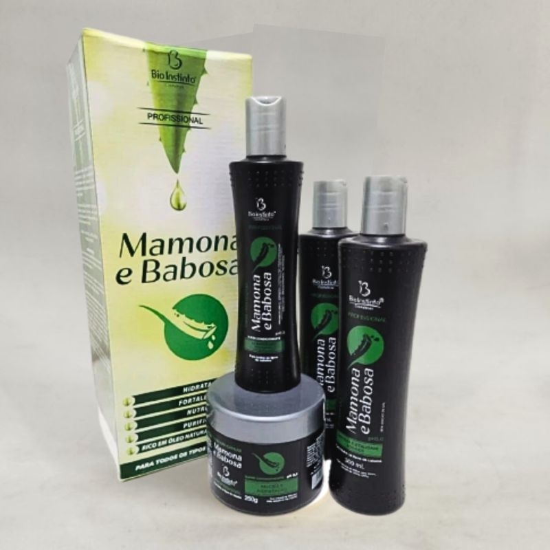 Kit Mamona com Babosa - Bio Instinto