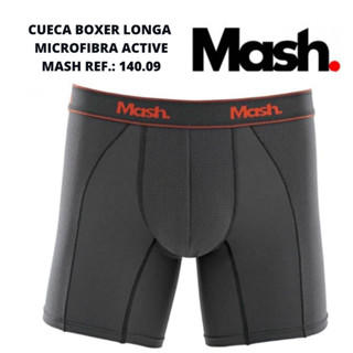 Cueca boxer longa microfibra active Mash 140.09