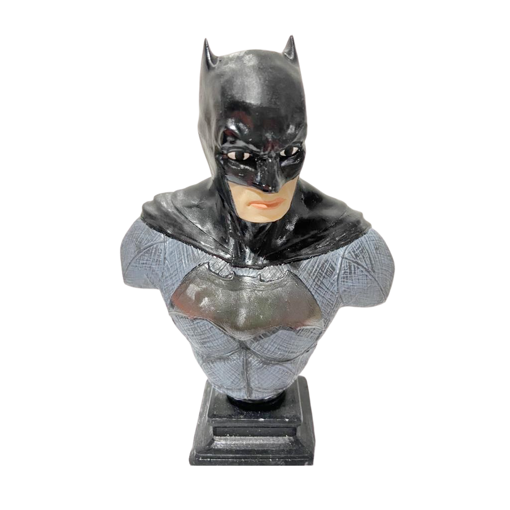 Busto Batman em Resina - Batman Vs Superman - A Origem Da Justiça