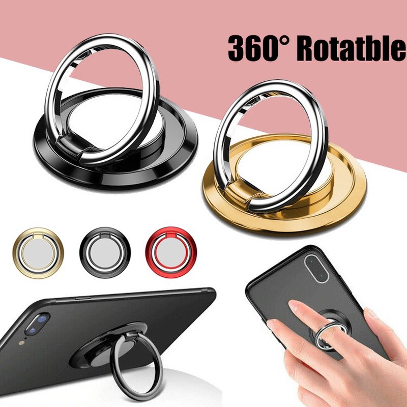 Anel Giratória 360grau  suporte Pop SOCKET para celular, Usado com suporte para carro pop socket de capinha de celular em Oferta na Shopee
