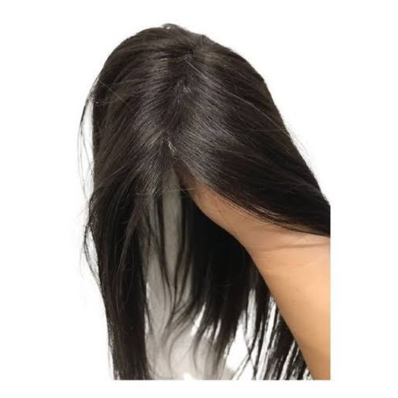 Topo Cabeça Falhas Cabelo Natural 55cm com Presilhas Tic Tac 85gr em Oferta na Shopee