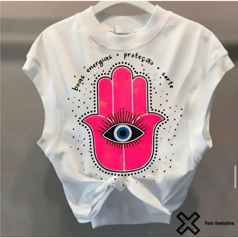 CROPPED DE NÓ em Oferta na Shopee