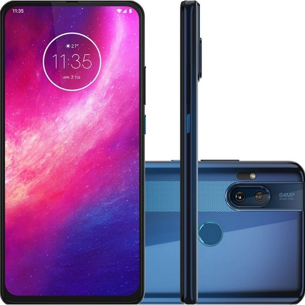 Smartphone Moto One Hyper 128GB 4G Wi-Fi Tela 6.5'' Dual Chip 4GB RAM Câmera Dupla - Vitrine