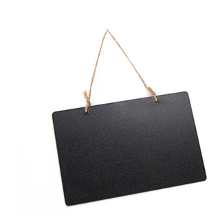 Kit 4 mini placa de mensagem com corda de suspensão tamanho 10x15 em Oferta na Shopee