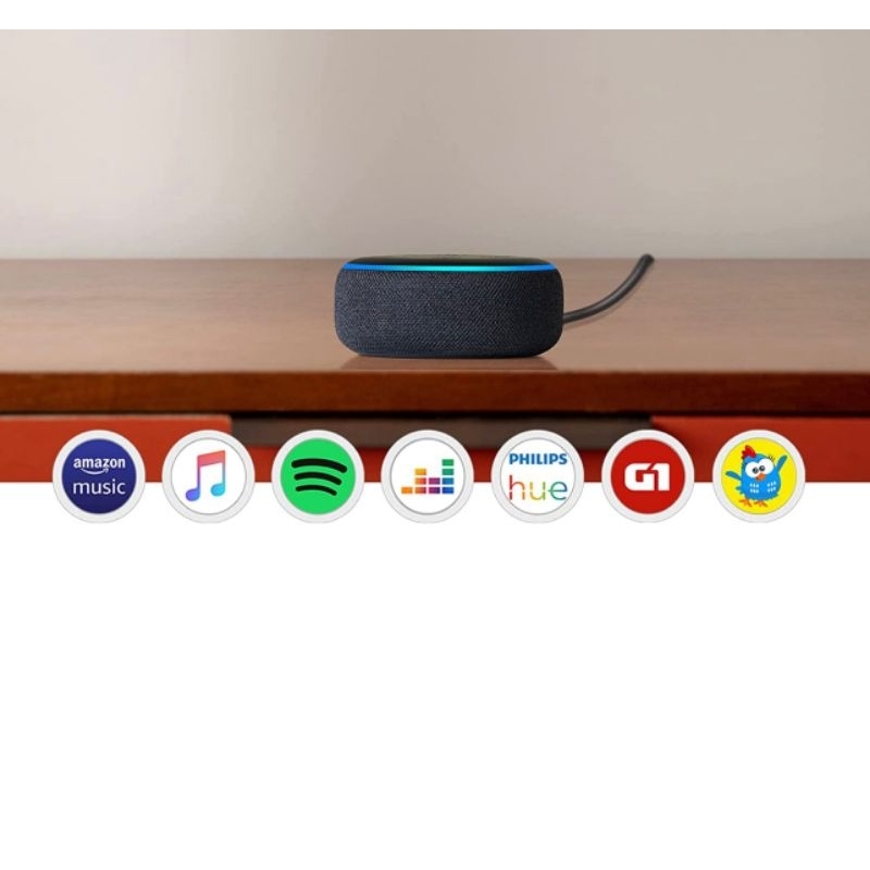 [14/05, 10:50 AM] Stevenson: *NOME DO PRODUTO* ⬇️[14/05, 10:55 AM] Stevenson: Amazon Alexa Echo Dot (3° geração) smart speaker com assistente virtual 110V/240V