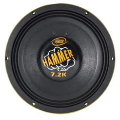 Alto Falante Woofer Eros Hammer 7.2k 12 Polegadas 3600W RMS 4 Ohms
