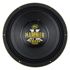 Alto Falante Woofer Eros Hammer Xbass 7200 12 Polegadas 3600W RMS 4 Ohms
