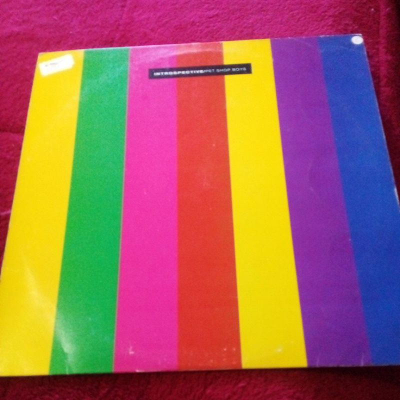 Disco vinil Pet Shop Boys Introspective com encarte