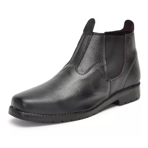 Bota Masculina Botina Couro Legítimo Promoção Imperdível