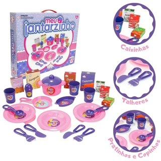 Brinquedo Infantil Meu Jantarzinho Divertido Big Star Acessórios Para Crianças Big Star em Oferta na Shopee