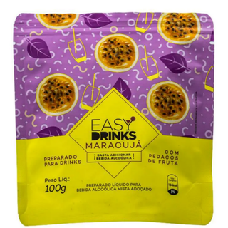 Preparo Maracujá Easy Drinks Sache 100g
