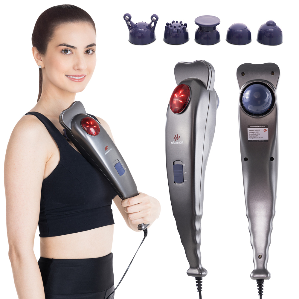 Massageador Hammer Plus Profissional Corporal Relaxshop em Oferta na Shopee