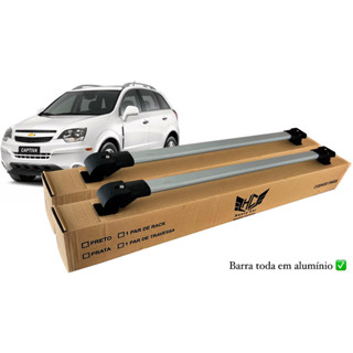 Rack Travessa de Teto Captiva 2006 A 2017 Slim Barra Alumínio Heavy Car em Oferta na Shopee