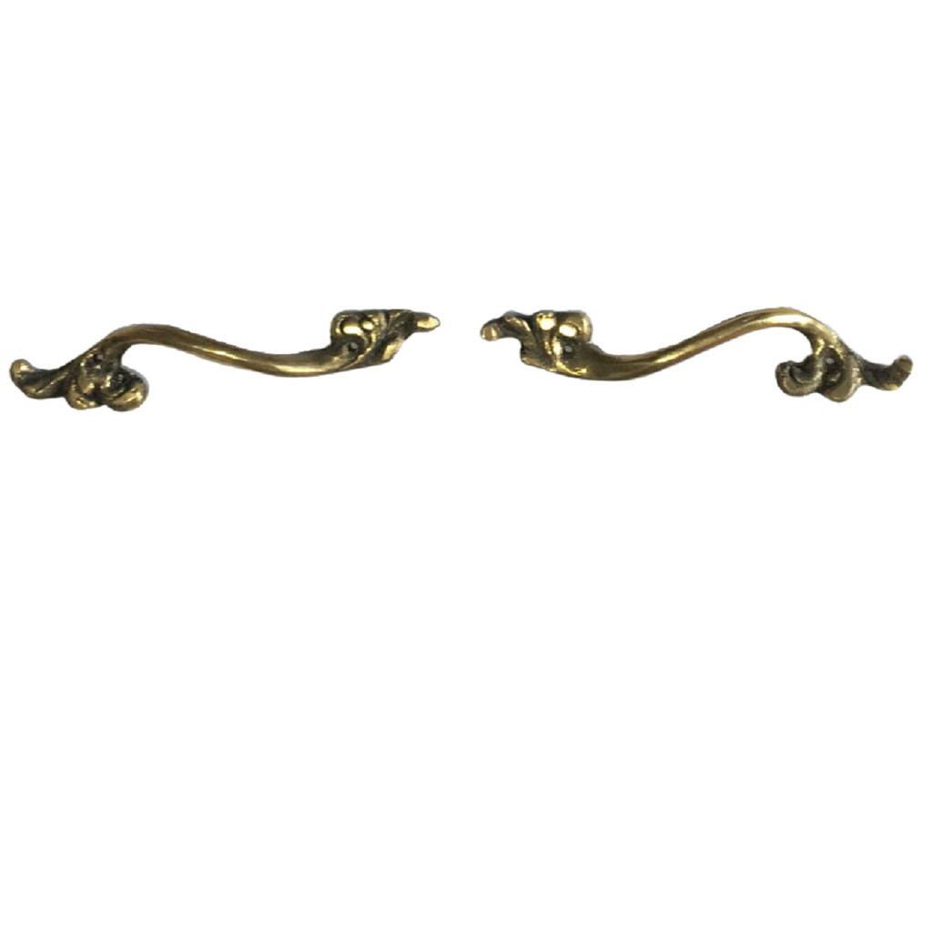 Puxador Colonial Bronze Móveis Gaveta Cômoda Cristaleira Par