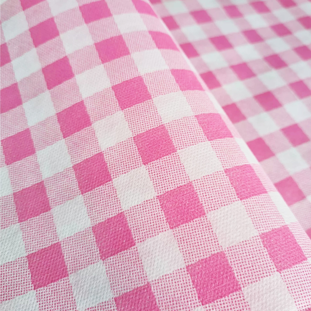 Tnt Estampado Xadrez Rosa Festa Junina Piquenique Junino Temática Decoração Eventos Painel Toalha de Mesa