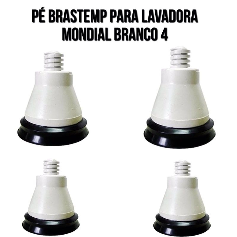pé para máquina de lavar tanquinho mondial Brastemp
