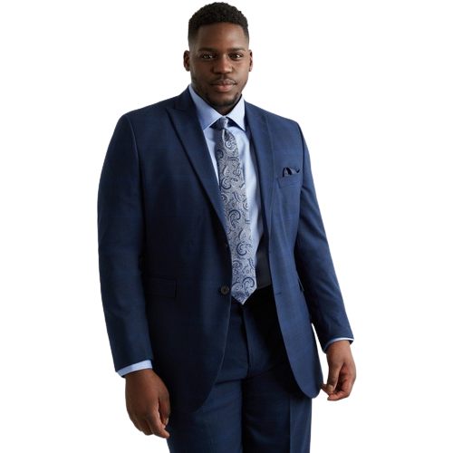 Terno  Masculino Social Plus Size completo com paletó e calça