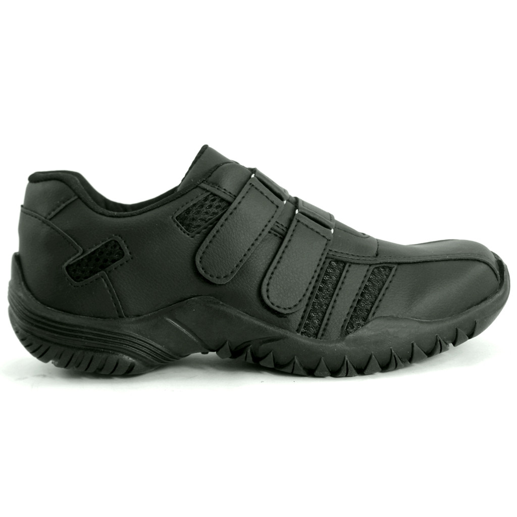 Sapatilha Sapatenis Adulto e Infantil Unissex Bike Sapatenis com Velcro Tenis Preto 29 ao 44 Ciclistas Ciclismo