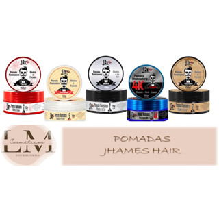 Pomada Modeladora Jhames Hair 150g (escolha o tipo)