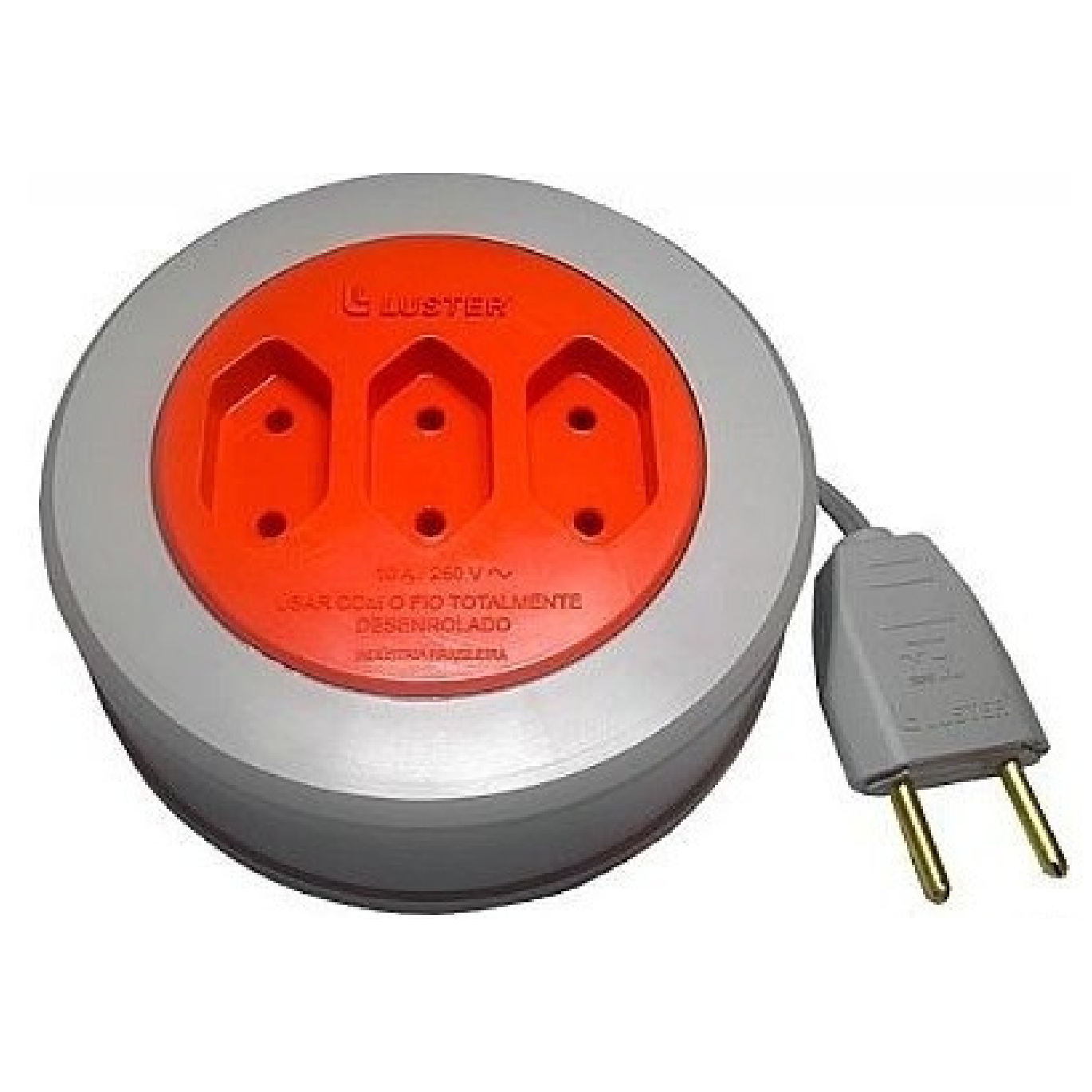 Extensão Redonda Carretilha 5 Metros Extensão de Enrolar Pop Spin Luster — R$ 32,90 em Shopee