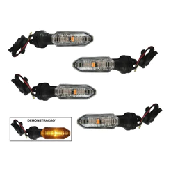 Pisca Led Cb 250 Twister Xre 300 Após 2019 Dianteiro e traseiro 4 peças