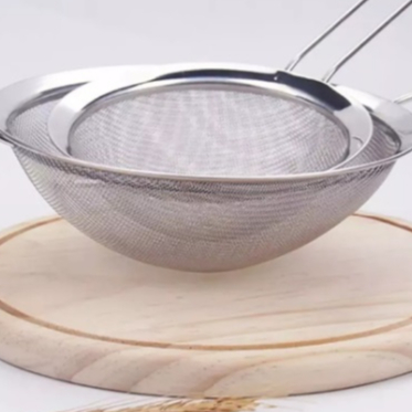 OFERTA Peneira Coador Suco, Farofas Em Aço Inox Cozinha Multiuso Universal Vários Tamanhos
