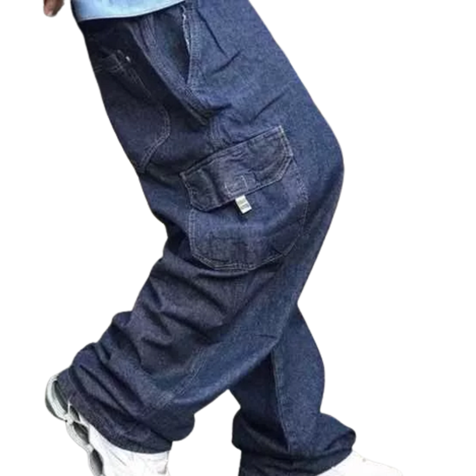 Calça Jeans Cargo Bolso Lateral Dazzling original em Oferta na Shopee